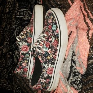 Rare Floral Vans